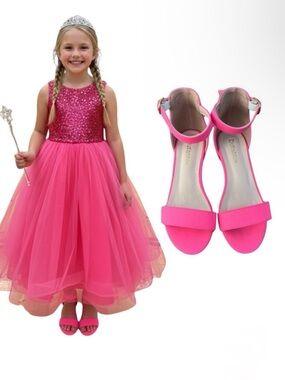 Dufannie Girls Sandals Princess heels S/13